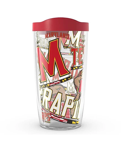 Tervis Tumbler Maryland Terrapins 16 Oz Allover Classic Tumbler