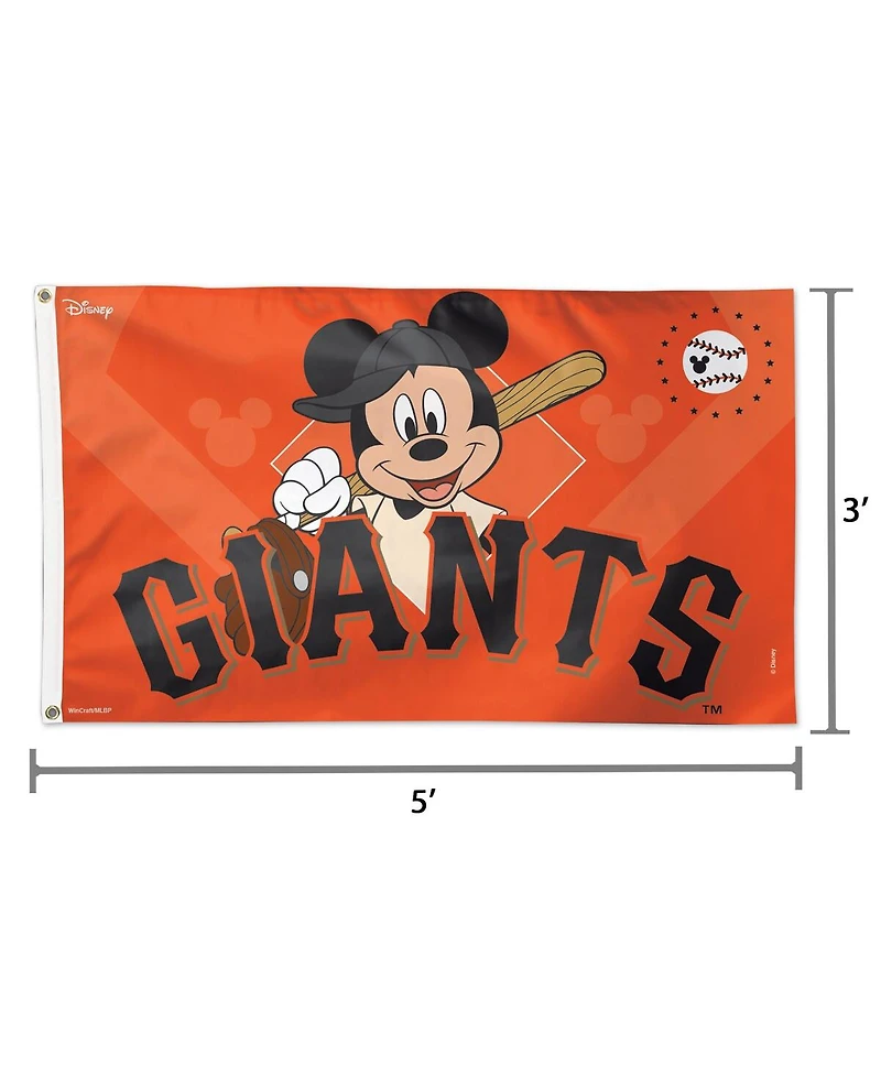 Wincraft San Francisco Giants Single-Sided 3' x 5' Deluxe Disney Flag
