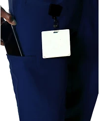 Members Only Men's Hampton Open Bottom Scrub Pants For Short Men