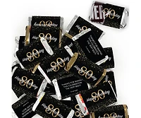 Just Candy 80th Birthday Candy Party Favors Hershey's Miniatures Chocolate - No Assembly Required, 76 Pieces