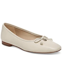 Sam Edelman Women's Meadow Square-Toe Bow Ballet Flats