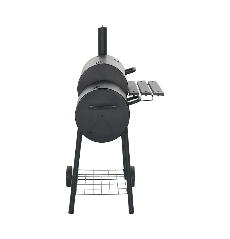 vidaXL Classic Charcoal Bbq Offset Smoker