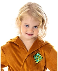 Scooby-Doo Toddler Hooded Robe Character Bathrobe Loungewear Cover-Up