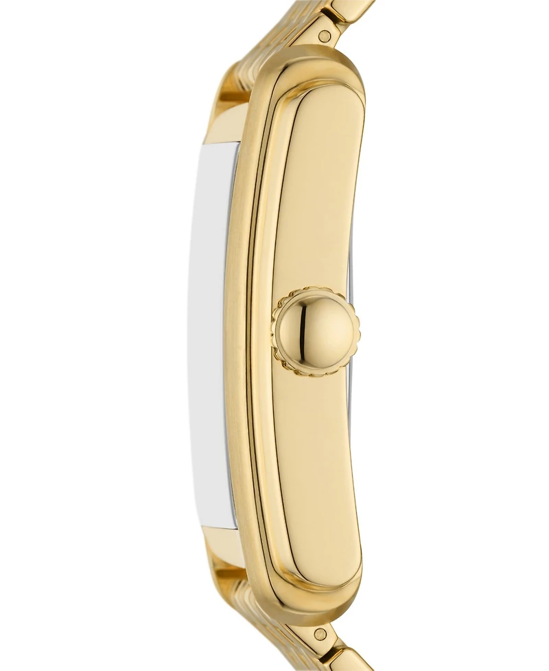 Fossil Men's Carraway Three-Hand Gold-Tone Stainless Steel Watch, 30mm