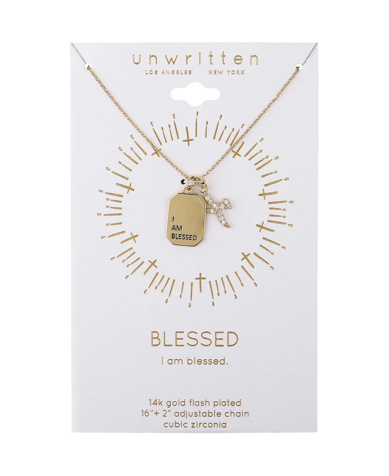Unwritten Cubic Zirconia Bird Pendant Necklace