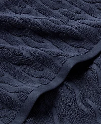 Lauren Ralph Sanders Cable Bath Towel, 30" x 56"