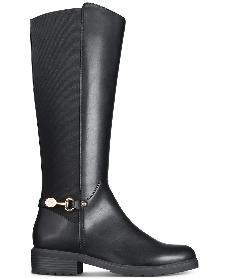 Giani Bernini Women's Barnibee Memory Foam Knee High Riding Boots, Created for Macy's