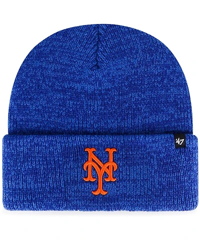Men's '47 Brand Royal New York Mets Brain Freeze Cuffed Knit Hat