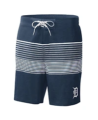 Men's G-iii Sports by Carl Banks Navy Detroit Tigers Coastline Volley Swim Shorts