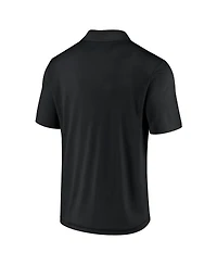 Men's Fanatics Black, Gray Chicago White Sox Dueling Logos Polo Shirt Combo Set
