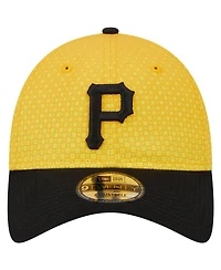 Men's New Era Gold, Black Pittsburgh Pirates 2023 City Connect 9TWENTY Adjustable Hat