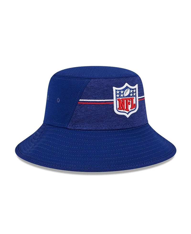 Men's New Era Royal Shield Merchandise 2023 Nfl Training Camp Stretch Bucket Hat