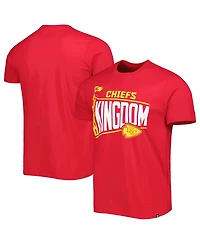 Men's '47 Brand Red Kansas City Chiefs Logo Regional Super Rival T-shirt