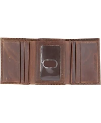 Men's Los Angeles Chargers Leather Team Tri-Fold Wallet