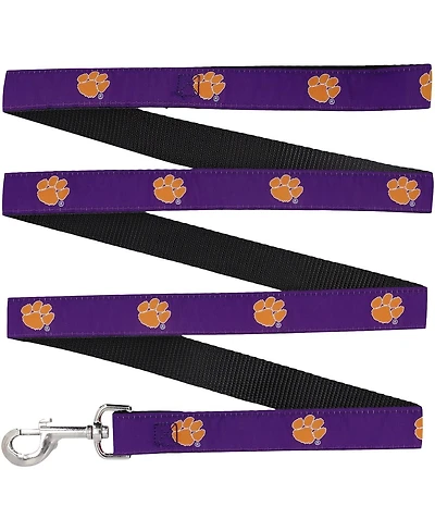 Clemson Tigers 6' Regular Dog Leash