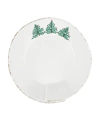 Vietri Melamine Lastra Holiday Large Shallow Serving Bowl 12''