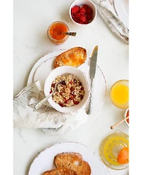 Vietri Melamine Lastra 6" Stacking Cereal Bowl