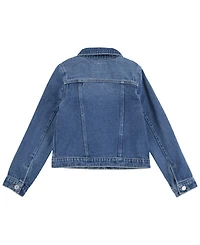Levi's Big Girls Stylish Collared Denim Trucker Jacket