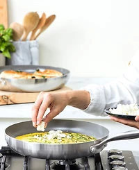 GreenPan Chatham Tri-Ply Stainless Steel Ceramic Nonstick 2 Piece Frying Pan Set