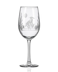 Rolf Glass Heron White Wine Glass 12oz- Set of 4 Glasses