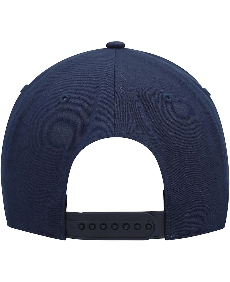 Men's '47 Brand Deep Sea Blue Seattle Kraken Primary Hitch Snapback Hat