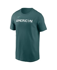 Men's Nike Teal 2023 Mlb All Star Game Wordmark T-shirt
