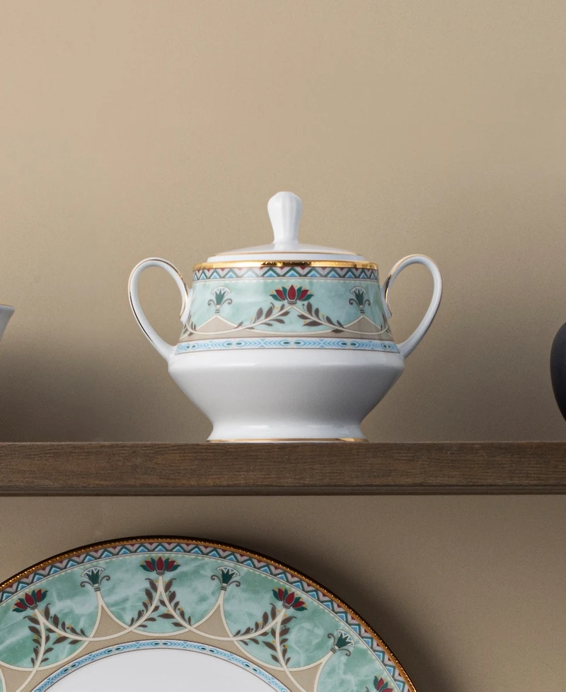 Noritake Serene Garden Sugar Creamer 2 Piece Set