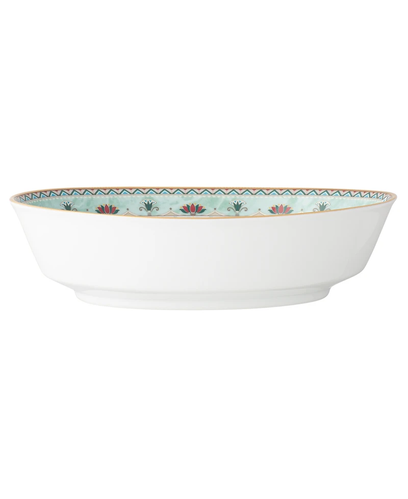 Noritake Serene Garden Oval Vegetable Bowl, 9.75", 46 oz