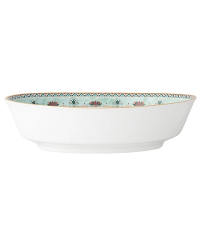 Noritake Serene Garden Oval Vegetable Bowl, 9.75", 46 oz