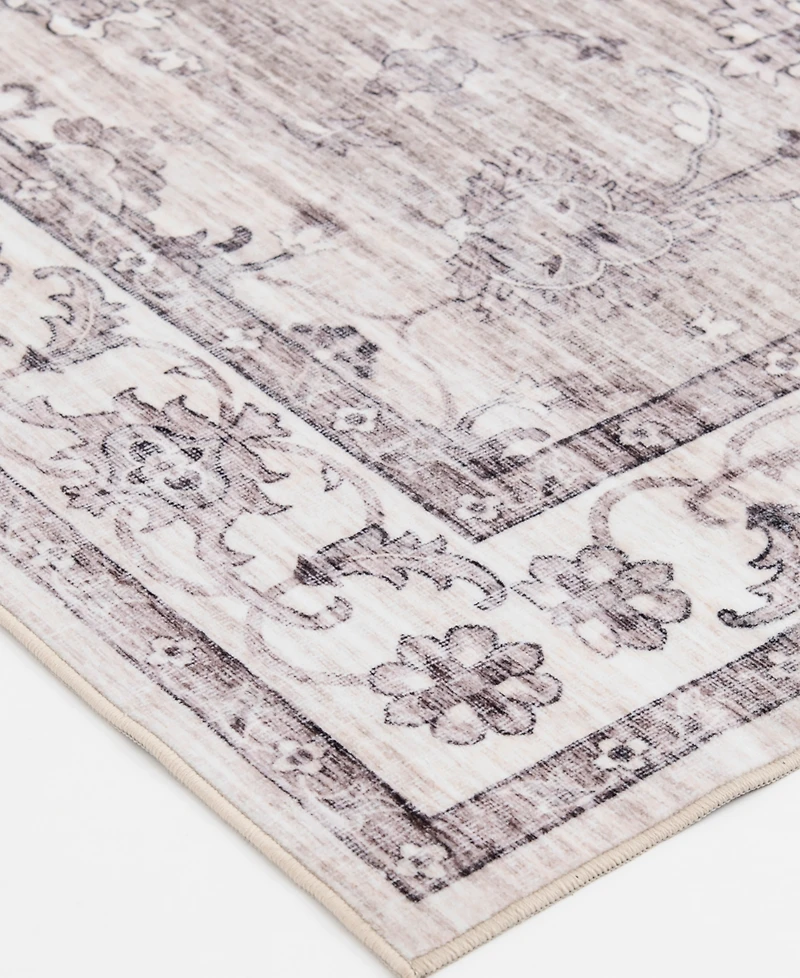 Km Home Revitalize Washable Vicosa 5' x 7' Area Rug