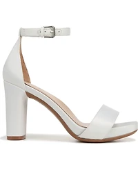 Naturalizer Joy Square Toe Ankle Strap Dress Sandals