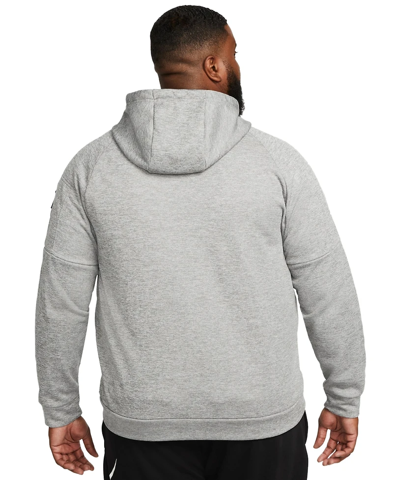 Nike Men's Therma-fit Full-Zip Logo Hoodie