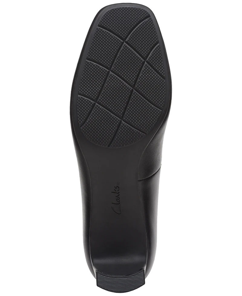 Clarks Women's Kyndall Iris Mid-Heeled Comfort Pumps