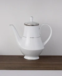 Noritake Charlotta Platinum Coffee Server, 49 oz
