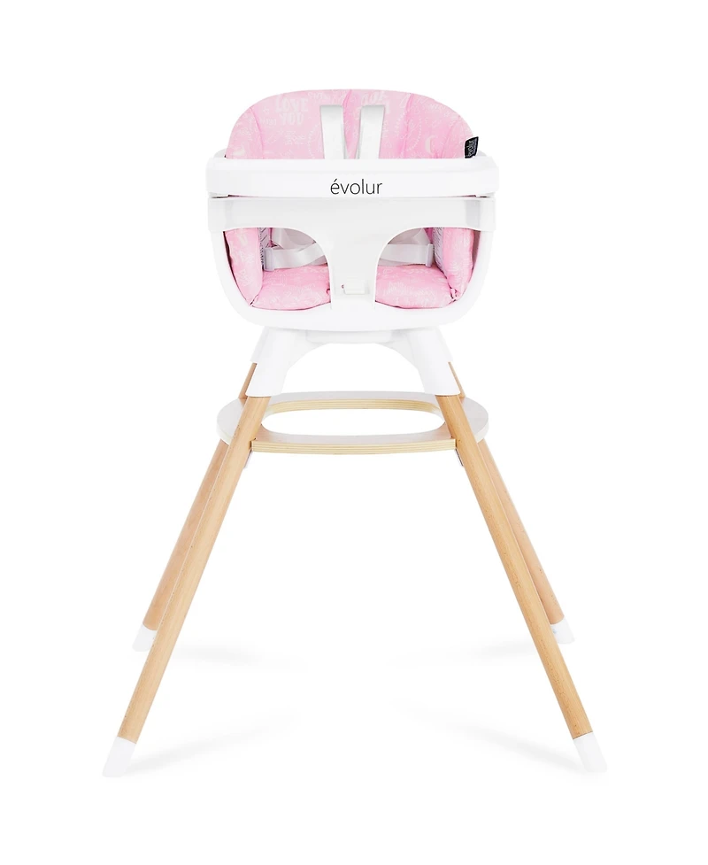 Evolur Baby Ann Beechwood 4-in-1 Highchair