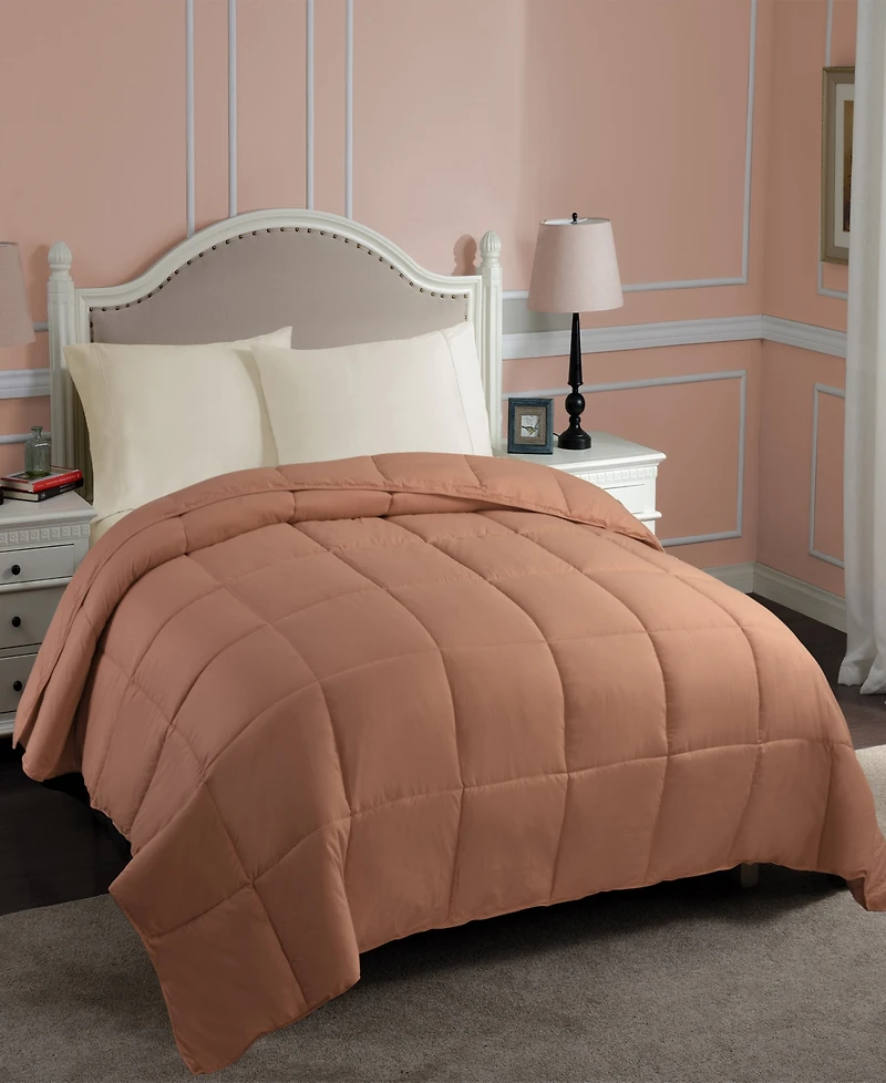Superior All Season Down Alternative Reversible Comforter, Full/Queen