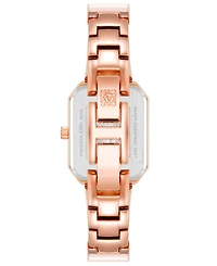 Anne Klein Women's Quartz Enamel Alloy Bangle Watch, 24mm x 37.5mm