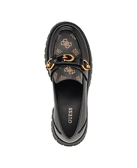 Guess Women's Almost Bit Slip-On Lug Loafer