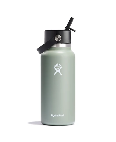 Hydro Flask oz Wide Mouth with Flex Straw Cap