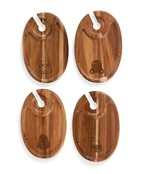 Star Wars Dark Side Wine Appetizer Plate Set of 4