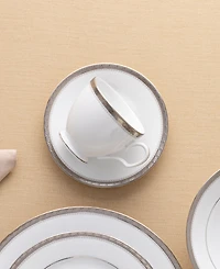 Noritake Charlotta Platinum 4 Piece Cups Set, Service for 4