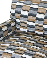 Marristin 35" Fabric Swivel Chair, Created for Macy's