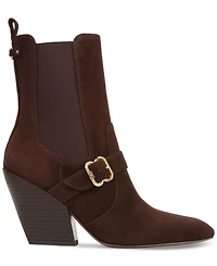 Sam Edelman Women's Suzette Buckled Western Dress Booties