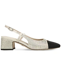 Sam Edelman Women's Tarra Glitz Slip-On Slingback Pumps