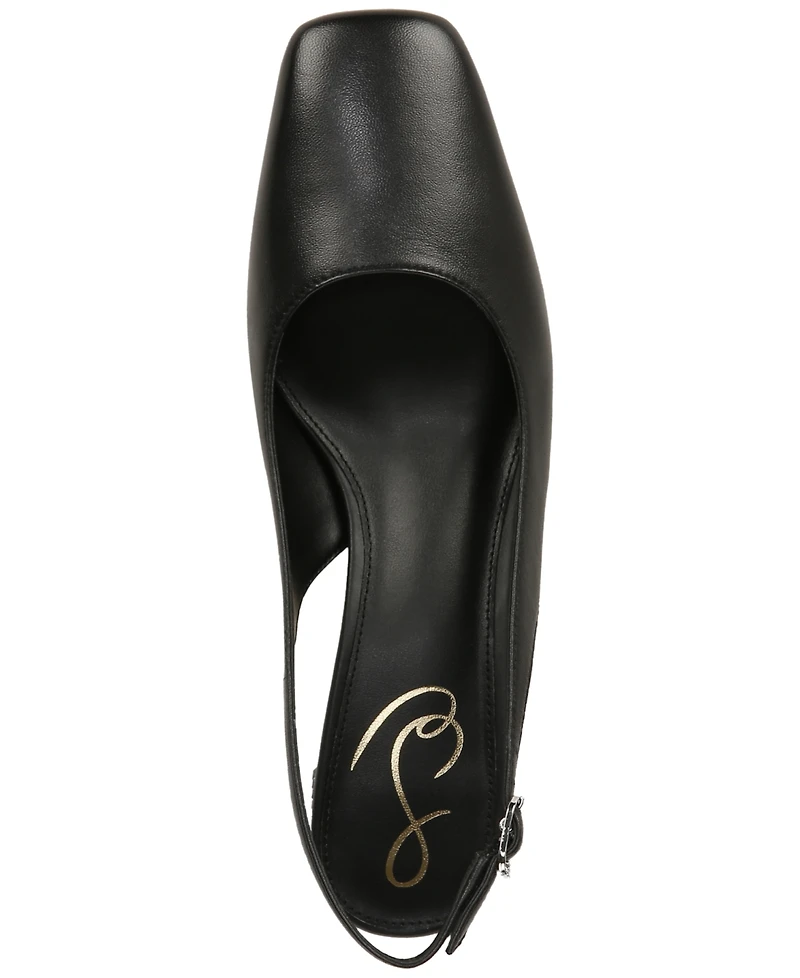 Sam Edelman Women's Terra Gem Slingback Snip-Toe Pumps