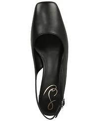 Sam Edelman Women's Terra Gem Slingback Snip-Toe Pumps