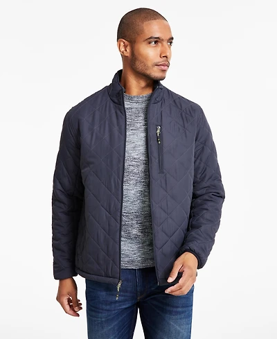Hawke & Co. Men's Diamond Quilted Heritage Jacket, Created for Macy's