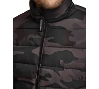Calvin Klein Men's Quilted Infinite Stretch Water-Resistant Puffer Jacket