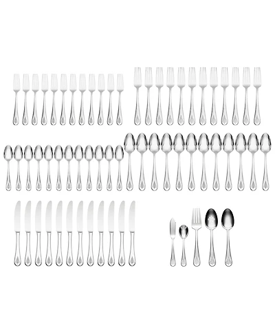 Lenox Noella 65-Piece Flatware Set, Service for 12