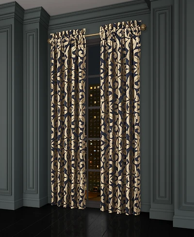 J Queen New York Biagio Window Panel Pair, 50" x 95"